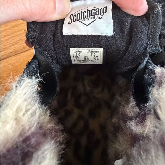 VANS Sk8 Hi Platform MTE Black/Leopard Fur Mens Sz 6 / Womens Sz 7.5 NWOT - Picture 8 of 8